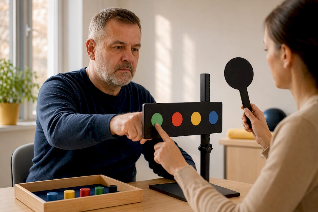Occupational therapy visual driving screening